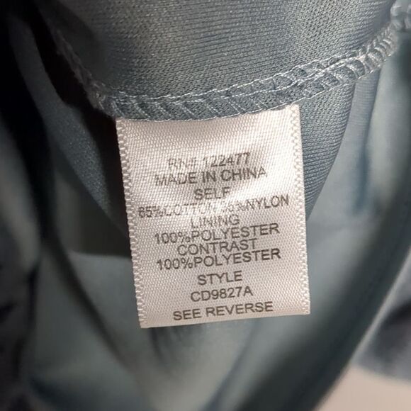 Women's NSR Elegant Blue Lace Midi Dress Size Small - Picture 5 of 7